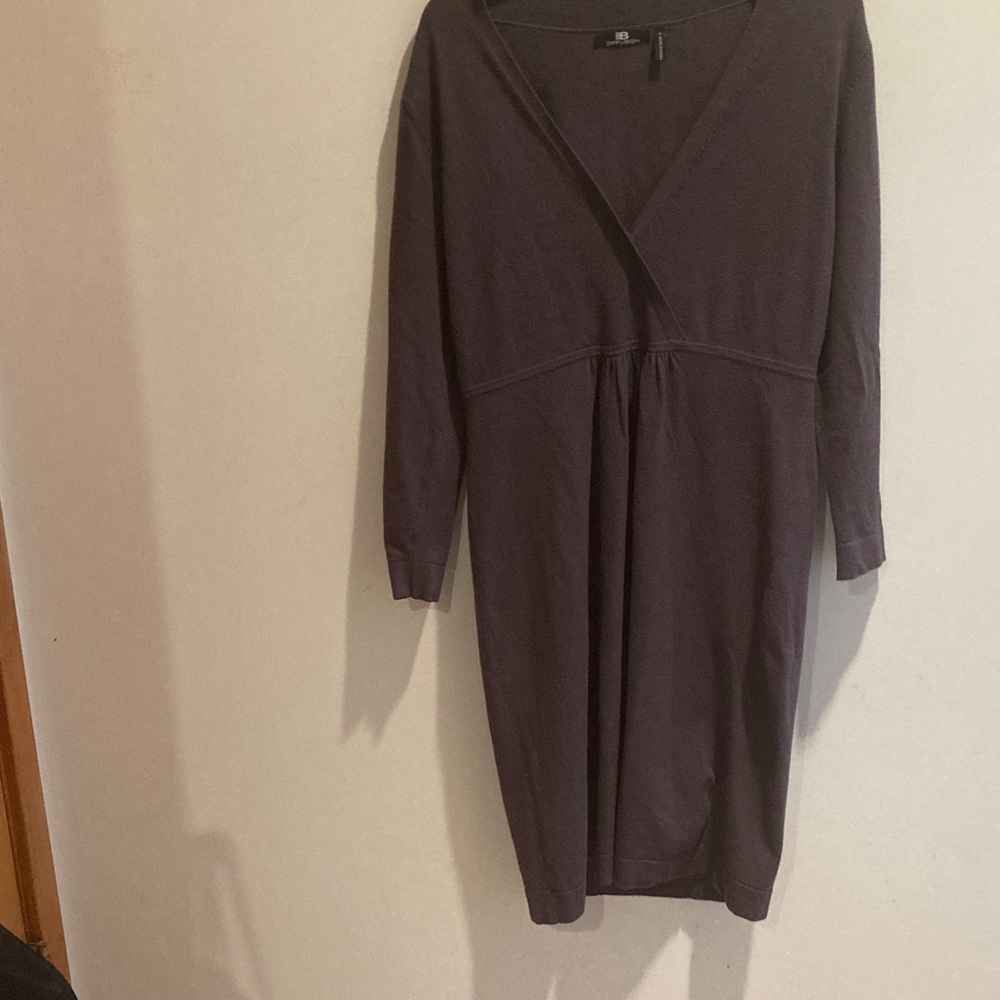 IB Diffusion Long Sleeve Dress in Dark Purple